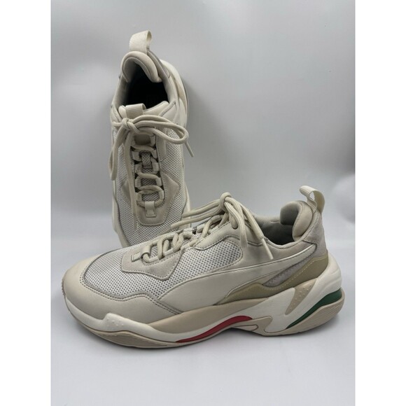 Puma Thunder Spectra Whisper White, Red, Green, 9 Chunky Sneaker Shoes 367516-12 - Picture 1 of 16